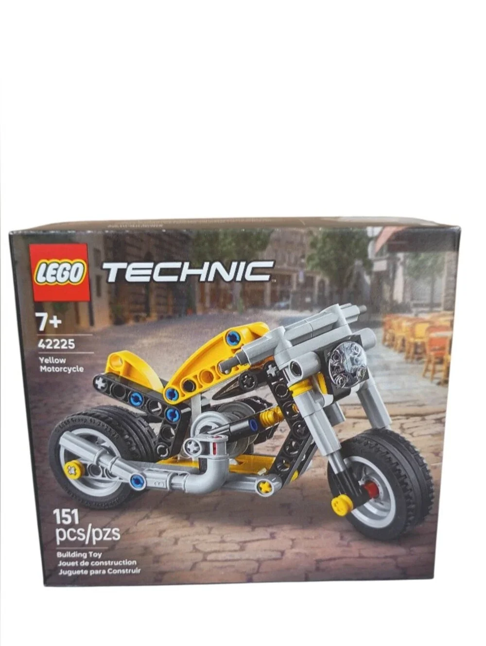 LEGO Technic 42225 Motorcycle 151 Pieces – Building Set